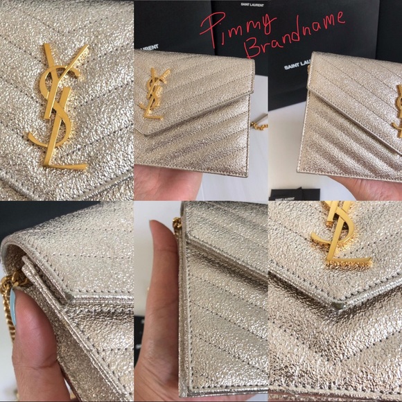 YSL Limited edition CHAIN WALLET - Picture 5 of 8